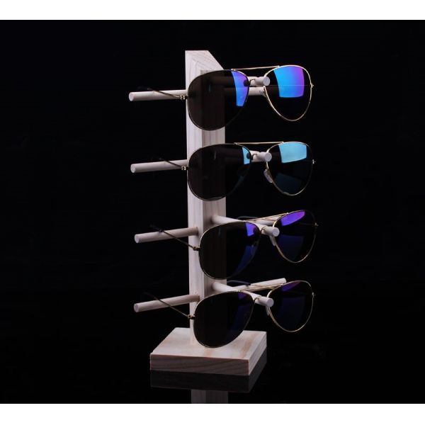 Living Room Furniture Wooden Sunglasses Display Stand for Home Furniture Sofa Set