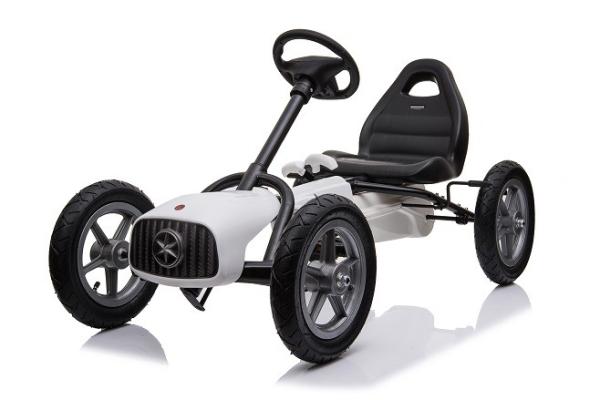 Assentos dianteiros e traseiros ajustáveis Crianças a pedalar Go-Kart Carro para comércio B2B