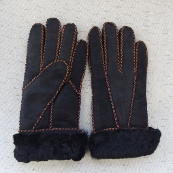 Wholesale factory price Australia shearling leather gloves sheepskin