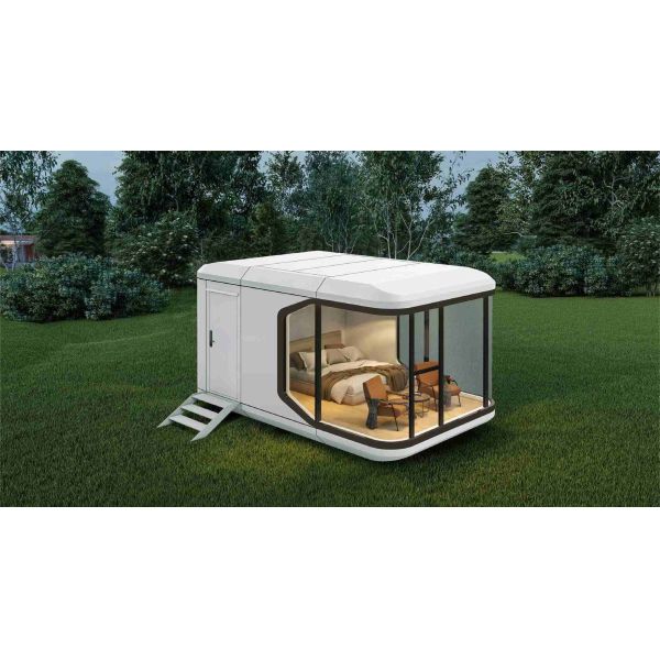 18m ² Small Comfortable Hot-dip Galvanized Main Structure Space Capsule House