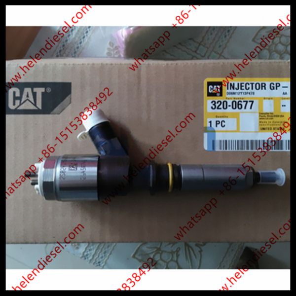 Original and new CAT C6.6 Diesel fuel injector 320-0677, 3200677 , PERKINS Diesel fuel injector 2645A746