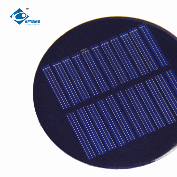 небольшая панель солнечных батарей панели солнечных батарей 5.5v размера 0.5W с солнечным батареи ZW-R80-2 энергосберегающее