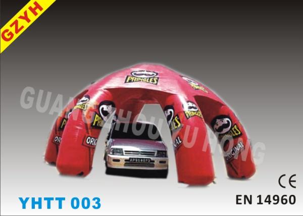 1000D / шатер купола Принлес брезента ПВК 0.6мм раздувной для автомобилей ИХТТ-003
