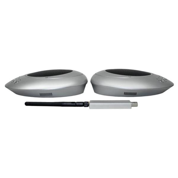 wireless batery daisy chain 2x microphone USB Omni-directional Conference Microphone for Conference Room Equipment