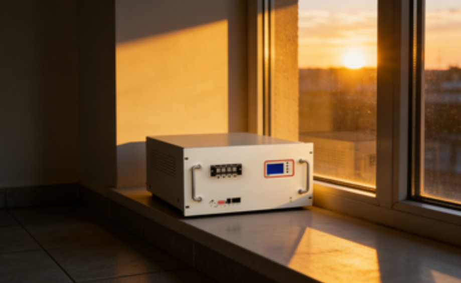 Residential 51.2V 100Ah LiFePO4 Battery Server Rack Battery 5kWh