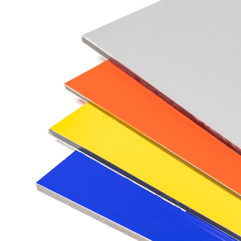 Ready to Ship 2mm ACP High Strength & Fireproof, PE PVDF Glossy Finish for Partition Wall Best Seller on Ali