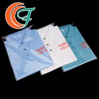 Bolso de la ropa interior OPP de la ropa que empaqueta la alta camiseta autoadhesiva transparente