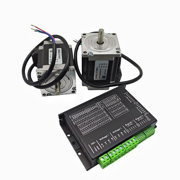 2P542/2P2405 2-Axis Dual Channel Stepper Motor Driver 24V-80V 1.0-4.2A For 2-Phase Nema23 57mm Hybrid Stepper Motor
