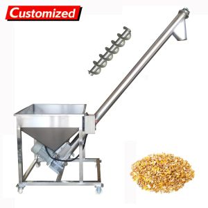 Stainless Steel Vertical Spiral Conveyor with 1100W Motor and 66.93