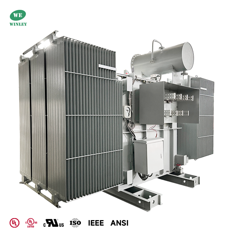 6500kVA Double-Split Step-Up Substation Power Transformer 480V to 13.8kV IEC 60076