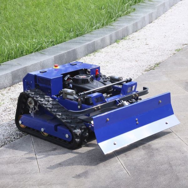 Lightweight Tracked Lawn Mower Gasoline Powered Self Propelled 4-Stroke Industrial/DIY Lawn Garden Weeding Machine No Tangled