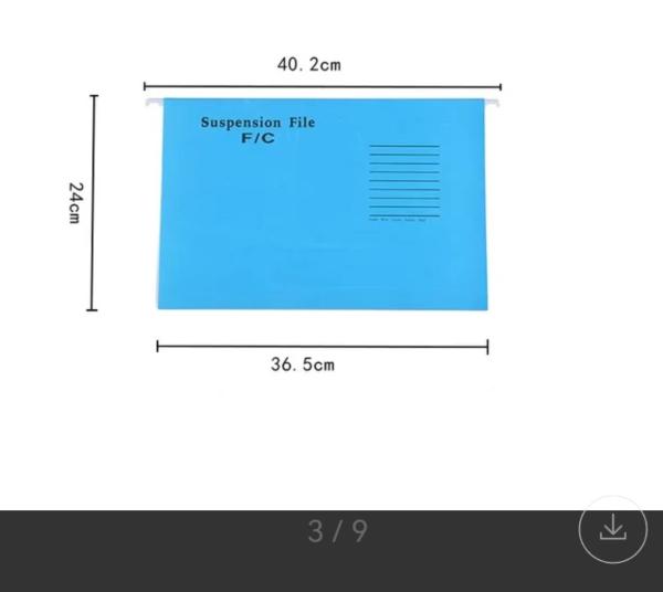Knock Down Structure Hanging Folders Mobile Archive System Unfolded