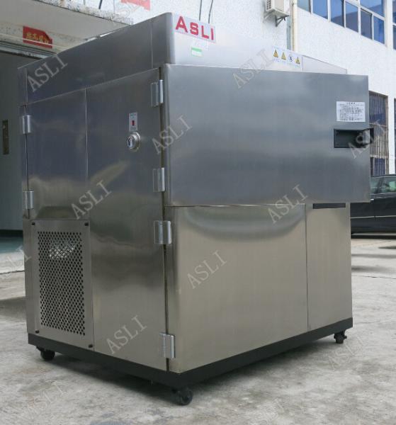 87L Air to Air 3 ozone Thermal Shock Test Chamber for Metal Plastics Rubber
