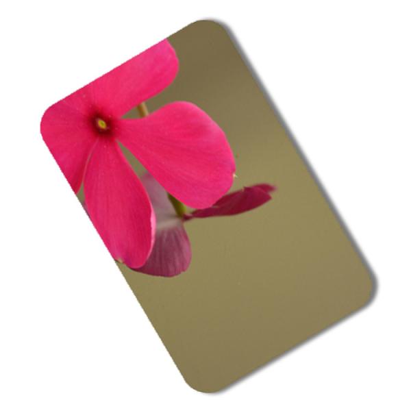 8K 1219mm Stainless Steel Rose Gold Sheet Mirror PVD Polished Decorative 201 304 316
