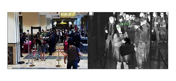 Камера термического изображения интерфейса РДЖ45 фиксированная с рядом 8-14μм спектральным