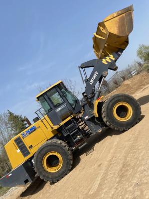 Pulley Traction Used Front End Loader XCMG LW700FV With 7000kg Capacity