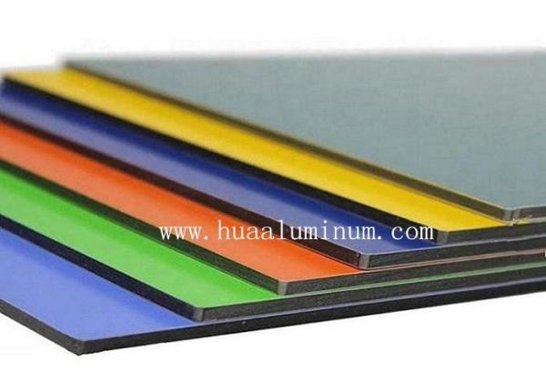 Lightweight Aluminium Sandwich Panel , CE Aluminum Composite Panel 4x8 Sheets