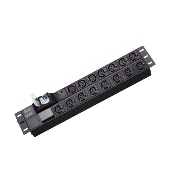 3phase 125A PDU 18ports C19 Socket Rack PDU Power Distribution Unit