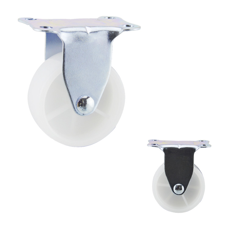 колеса направления 2in 66lbs рицинусы обязанности белого PP твердые светлые для продажи