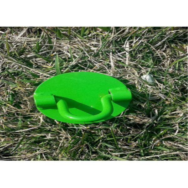 12 Inch Ground Anchor Spiral With Dog Tie Out / Trampoline Stakes