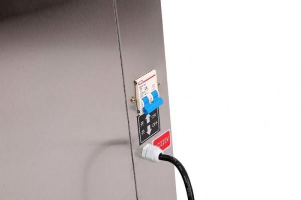 DUOQI ZF-400D Série 201 Corpo de aço inoxidável selante a vácuo para 20 L/S embalagem de filme