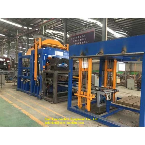 Производственная линия машины кирпича машины блока цемента высокой эффективности автоматическая
