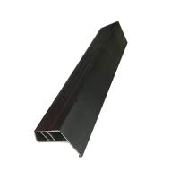 Blanc / Noir / Transparent Fil de couleur de rail en aluminium avec largeur personnalisable