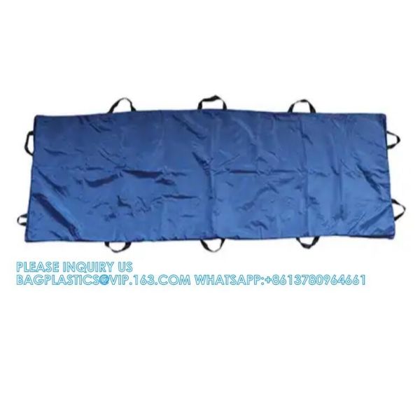 Nylon Handles, Nylon Fabric, 750 Lb Rated For Patient Transport And Casualty Evacuation, Vacuum Sealed For Small Cube