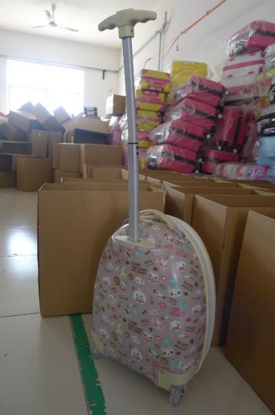 egg shaped kids trolley luggage bag suitcases in baigou baoding hebei China Factor