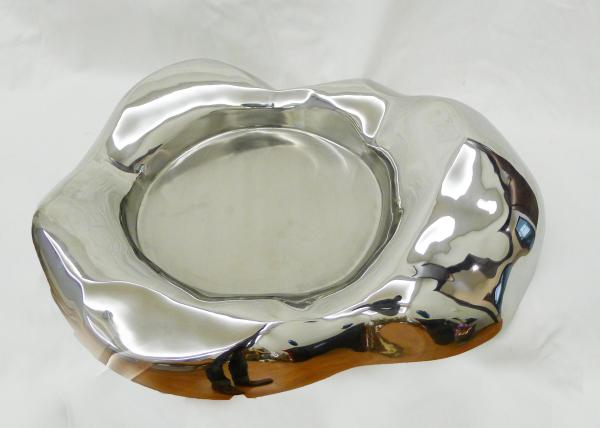 Outdoor abstract garden sculpture Stainless steel statues with mirror polish,Stainless steel sculpture supplier