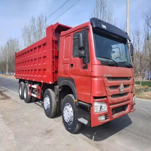 Used Sinotruk HOWO 8X4 LHD 25 Ton Dump Truck 336HP Euro3 for Mining Transportation