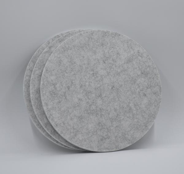Auditorium Soundproof Round Acoustic Panels Fire Retardant Acoustic Cinema Wall Panels