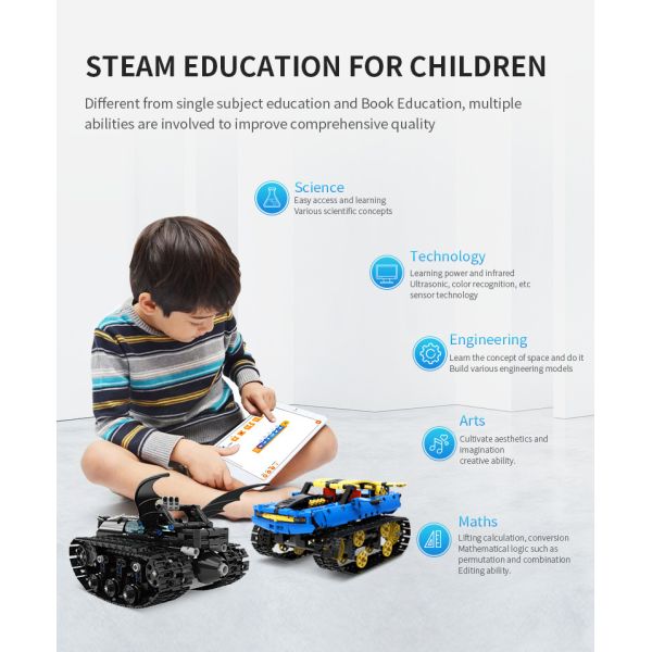 14 Years Old Get Your Child the Best Gift Lego Building Block Car with Remote Control