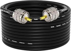 High Voltage Coaxial Cable 40KV Polyethylene Insulation Material 50 Ohms