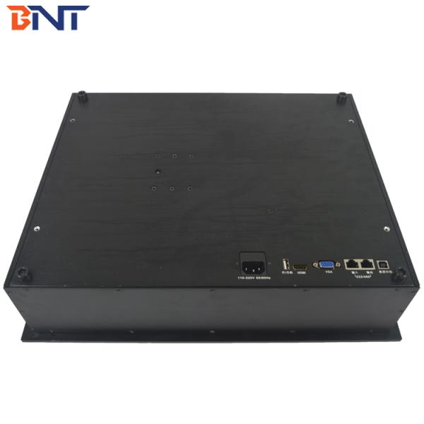 Intelligent Conference System Electric Flip up Monitor Lift Mechanism With 15.6 Inch Touch Screen