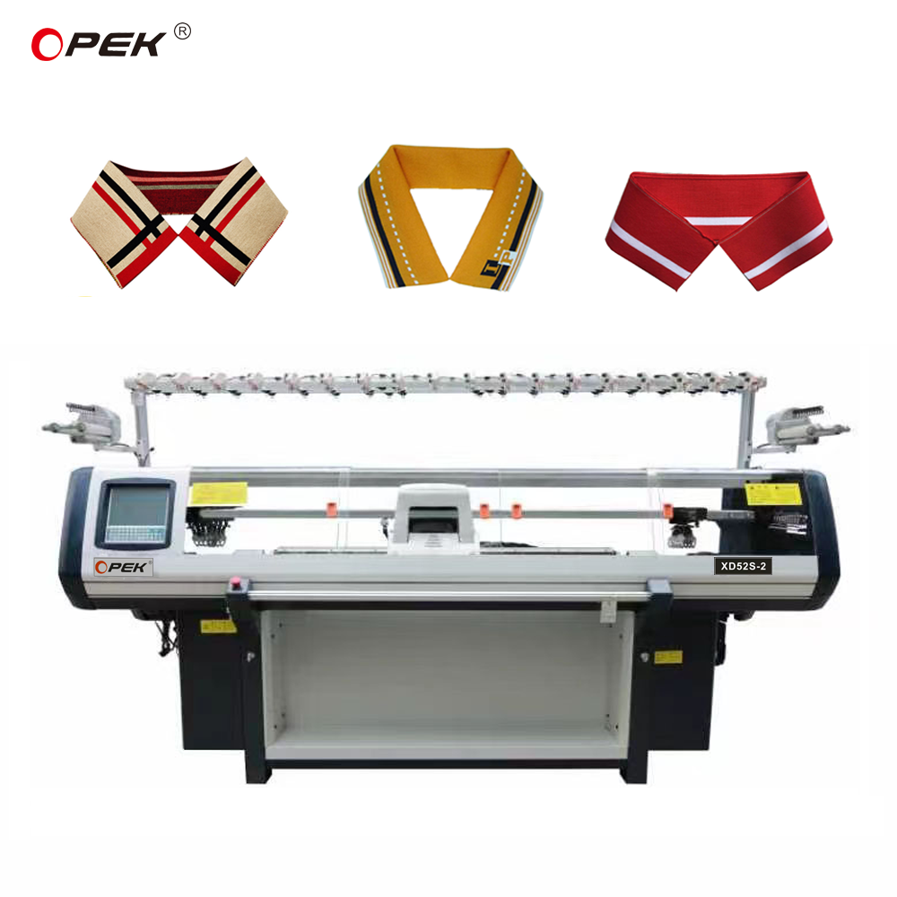 Fashion Flat Double System 52 Inch Computerized  Flat Knitting Machine