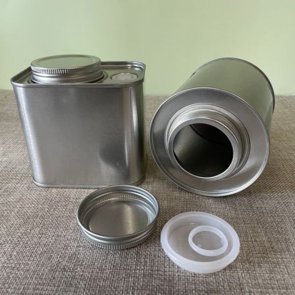 100g-150g Food Grade Round Square Coffee Bean Tin Can Empty Rectangle Tinplate Cans