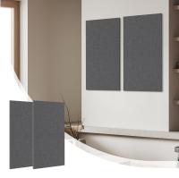 Panneaux muraux acoustiques en PET enveloppés en tissu