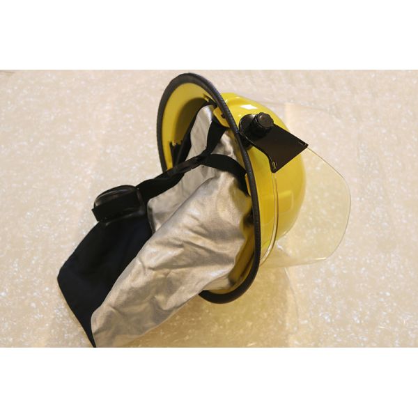 Увольняйте пламя Полямине желтого цвета защитной маски шлемов безопасности конструкции - ретардант