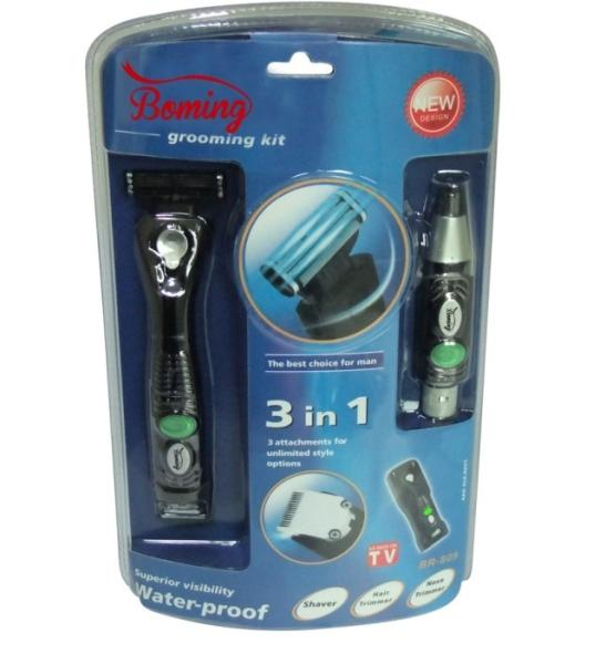 AAA Battery Hair Beard Trimmer Safety Convenient Adjustable Small Hair Clippers