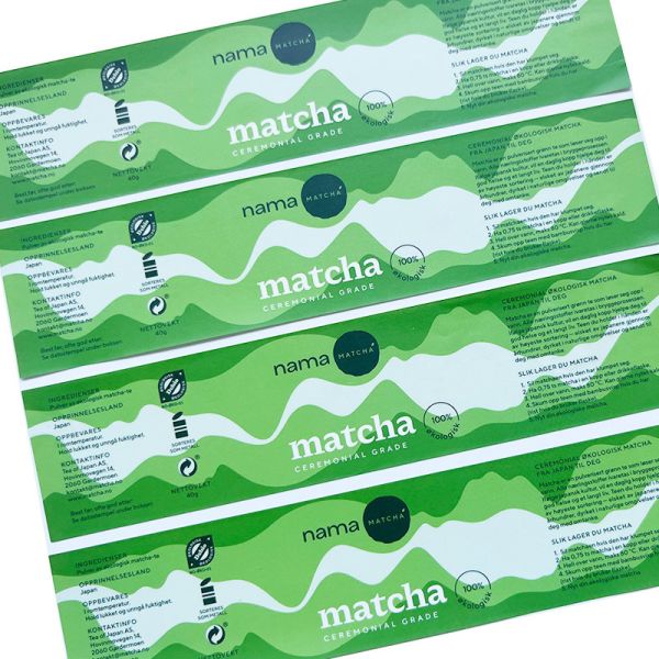 Packaging Waterproof Adhesive Sticker , Food Packaging Label Sticker