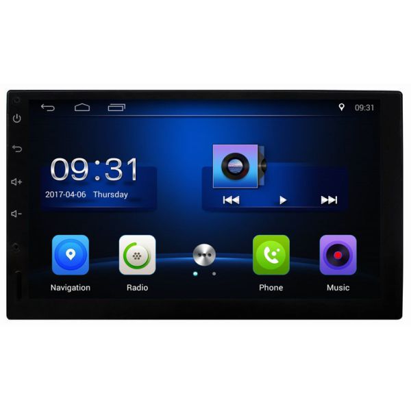 Ouchuangbo 7 inch android 8.1 for Universal Car DVD radio wifi bluetooth 4*45 Watts amplifier