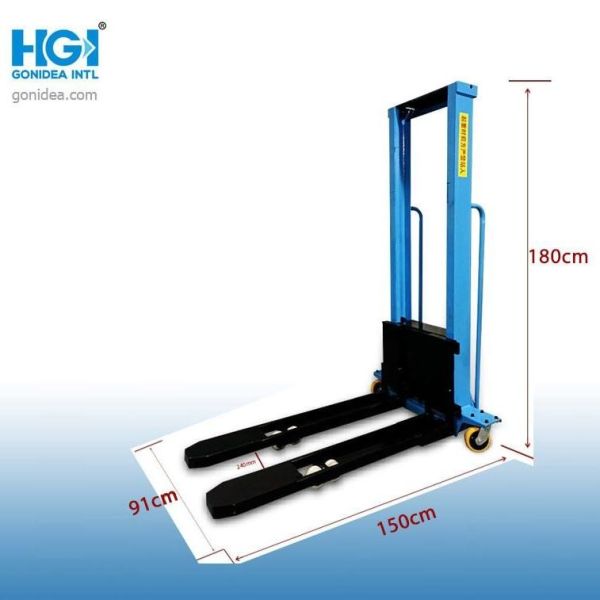 Lifting Equipment 1ton Remote Small Telescopic Poratble Forklift For Sale