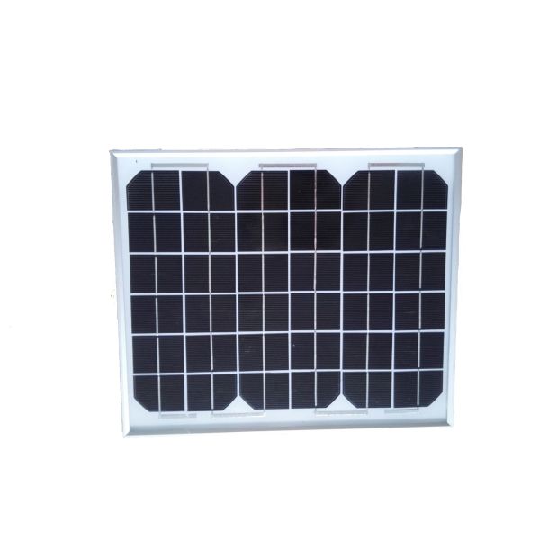 Anti - Reflective Solar Panels 12V 20W High Transmission Tempered Glass Front Glass