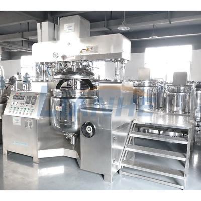 Máquina de mistura de creme cosmética do misturador do emulsivo 350L do homogenizador do misturador do vácuo
