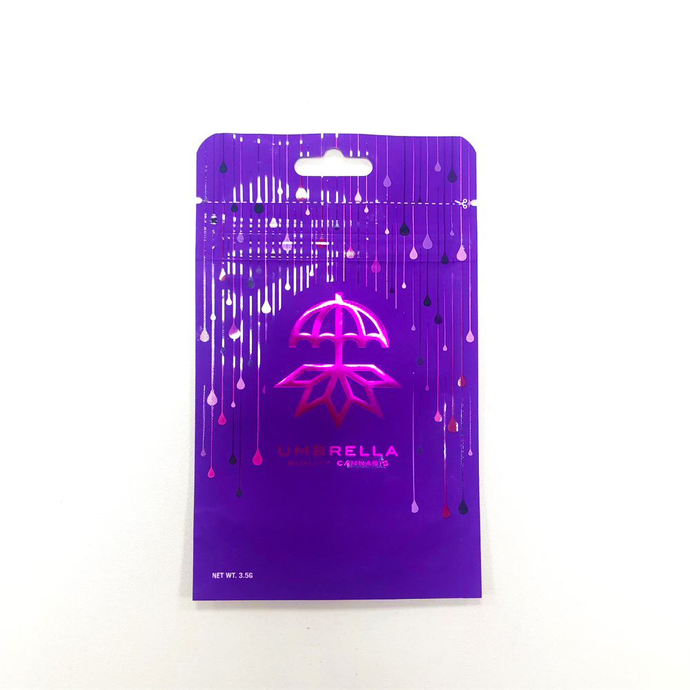 3.5г Упаковка Mylar Bag UV Printed Doypack с окном