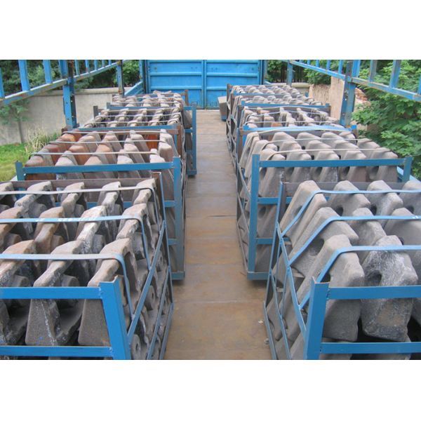 Cement Mill Wear Resistance Cast Iron Liner Plates For Conch Cement Group Diameter3.8M