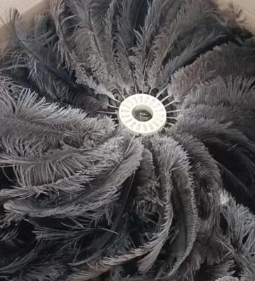 Ostrich Feathers Circular Brush for Car Dust Collecting