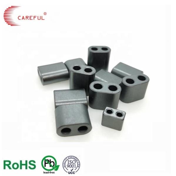Soft EMI Suppression Ferrite Two Holes Balun Ferrite Core RoHs Approved