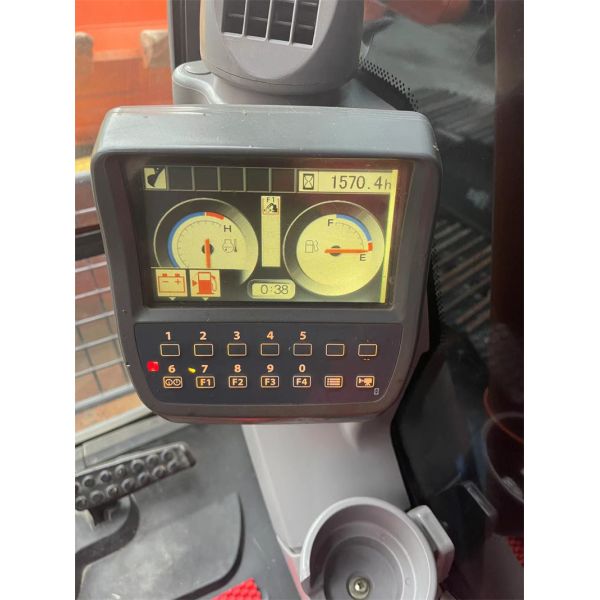 Машинное оборудование земли землекопа Хитачи Zx200 используемое экскаватором Японии среднее двигая